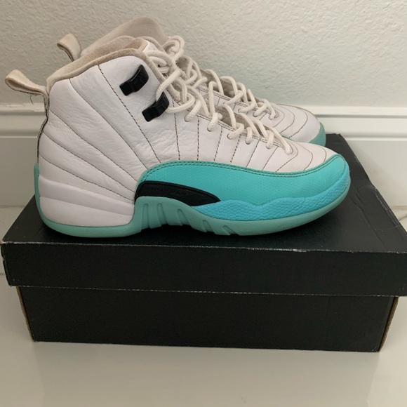 Aqua Air Jordan 12 Retro (Women’s Size 8/Kid’s 6) - Picture 1 of 6